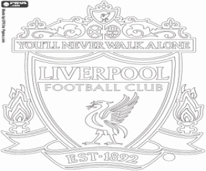 Pintar Escut del Liverpool FC
