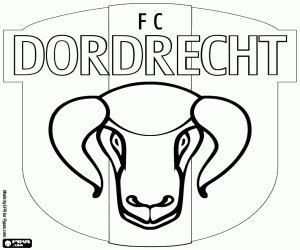 Pintar Escut de FC Dordrecht