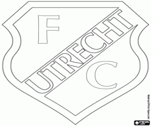 Pintar Escut de FC Utrecht