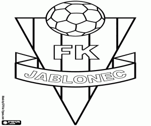 Pintar Escut de FK Jablonec