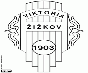 Pintar Escut de FK Viktoria Žižkov