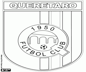 Pintar Escut de Queretaro Futbol Club