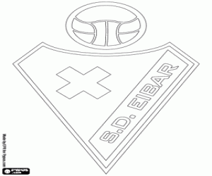 Pintar Escut de la SD Eibar