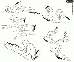 Pintar Esports Olímpics de natació