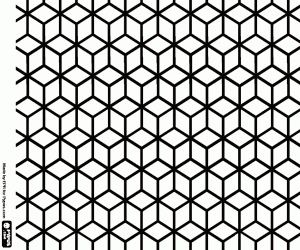 Pintar Estampat de cubs en vista isomètrica