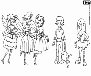 Pintar Les fades de les flors, Muddle Earth