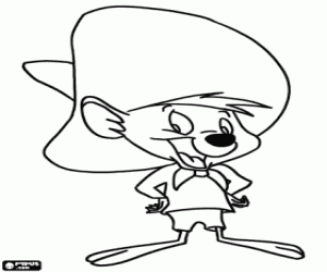 Pintar El famós ratolí Speedy Gonzales