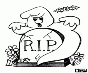 Pintar Un fantasma al cementiri