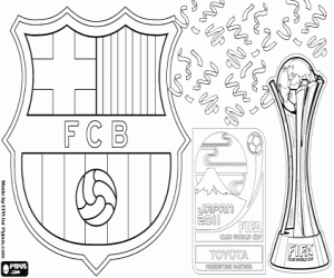 Pintar FC Barcelona, Copa del món de Clubs 2011