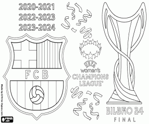 Pintar FC Barcelona, Lliga de Campions 2023-2024
