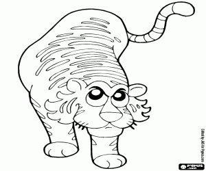 Pintar Un ferotge tigre de Bengala