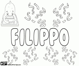 Pintar Filippo, nom en italià