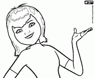 Pintar La filla del comte Dràcula, Mavis