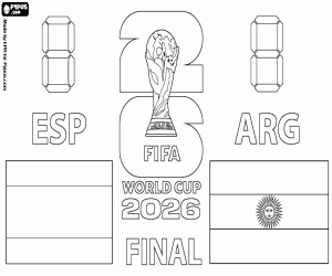 Pintar Final de la Copa del Món de la FIFA 2026