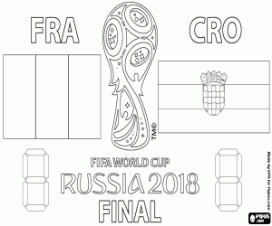 Pintar Final de la Copa del Món FIFA Rússia 2018
