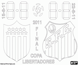Pintar Final Copa Libertadores 2011