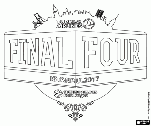 Pintar Final Four EuroLeague Istanbul 2017, logo