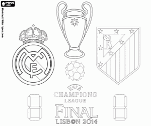 Pintar Final de la UEFA Champions League 2013-2014