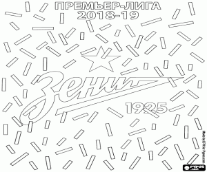 Pintar FK Zenit, campió 2018-2019