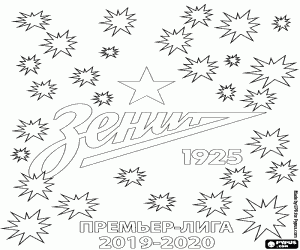 Pintar FK Zenit, campió 2019-2020