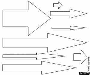 Pintar Fletxes de diferents dimensions