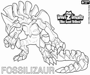 Pintar Fossilizaur, Invizimals The Lost Tribes