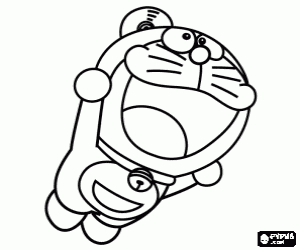 Pintar El gat còsmic és en Doraemon