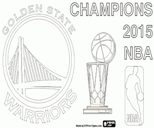 Pintar Golden State Warriors Campió NBA 2015