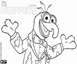 Pintar Gonzo, el Nadal dels Muppets