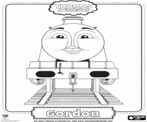 Pintar Gordon, el tren exprés