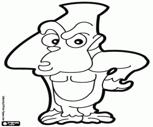 Pintar El goril·la reflexiu, el número 4