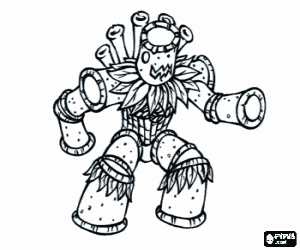 Pintar El gormiti Bu Bamboo