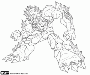 Pintar Els Gormiti dels mars, Polypus