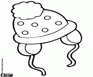 Pintar Una gorra de llana per al nadó