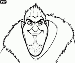 Pintar Grug, un home prehistòric