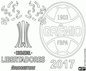 Pintar Grêmio, campió de la Copa Libertadores 2017