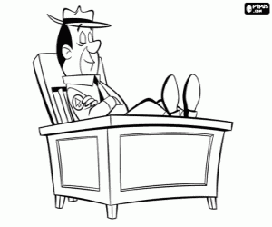 Pintar El guardaboscos del parc Jellystone