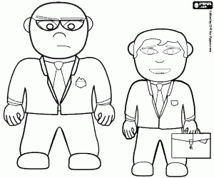 Pintar El guardaespatlles en acció