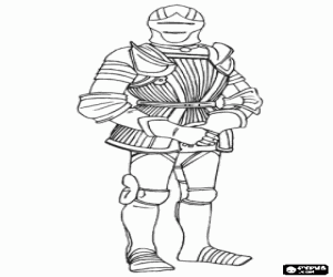 Pintar Guerrer amb l'armadura de combat