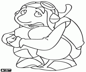 Pintar Gwizdo a la gatzoneta