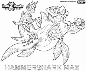 Pintar Hammershark Max, Invizimals Shadow Zone