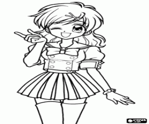 Pintar Hanon en la seva forma humana