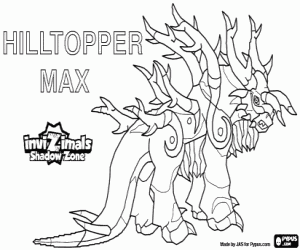 Pintar Hilltopper Max, Invizimals Shadow Zone