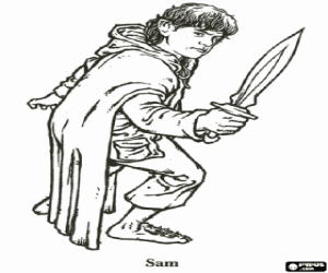 Pintar El hobbit Samwise Gamgee