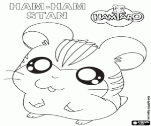 Pintar El hàmster Stan, un Ham-Ham