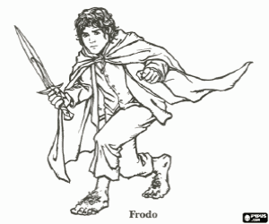 Pintar El hòbbit Frodo