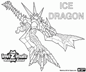 Pintar Ice Dragon, Invizimals Shadow Zone