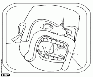 Pintar Icona del videojoc Clash Of Clans