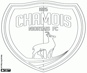 Pintar Insignia del Chamois Niortais FC