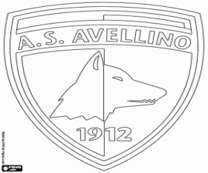 Pintar Insígnia de AS Avellino 1912